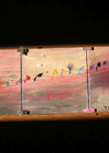 Gianmaria Giannetti, Il mondo è analogo, tecnica mista su tela, 40 x 120 cm